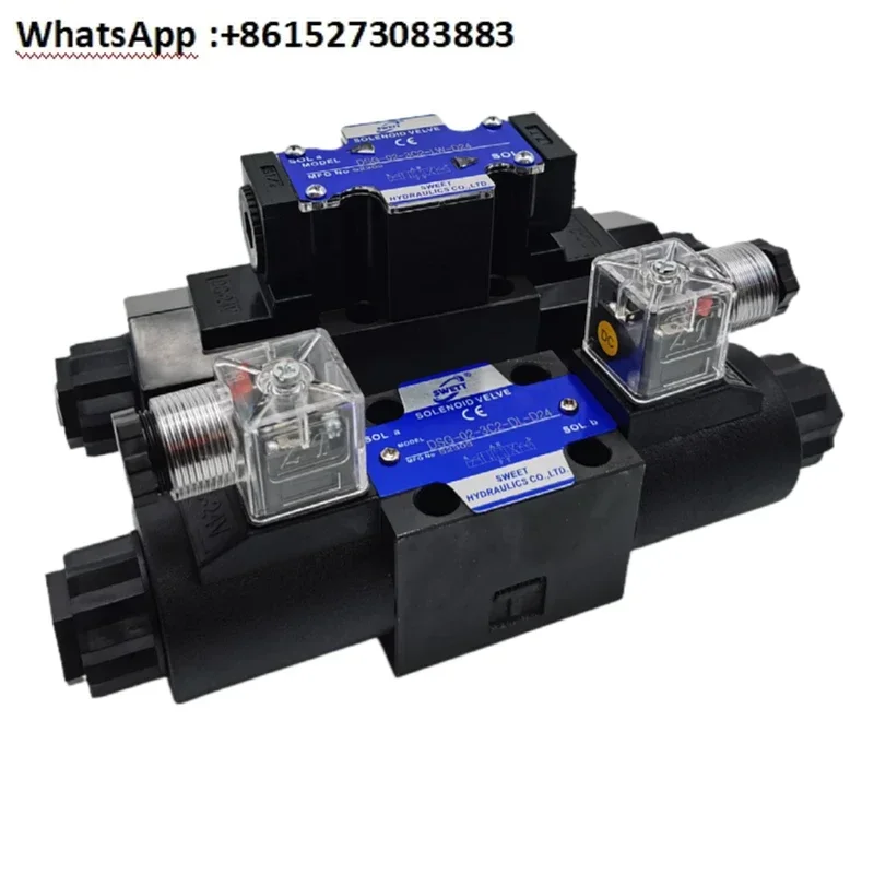 Hydraulic solenoid valve DSG-02-3C2-DL-D24 3C4 3C6 2B2 2D2 directional valve A220LW