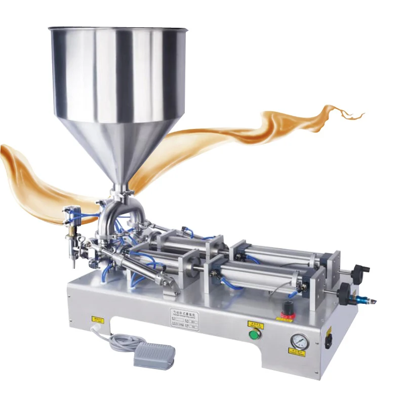 

110V 220V Commercial Liquid Paste Filling Machine For Cream Cream Shampoo Stainless Steel Quantitative Filling Machine