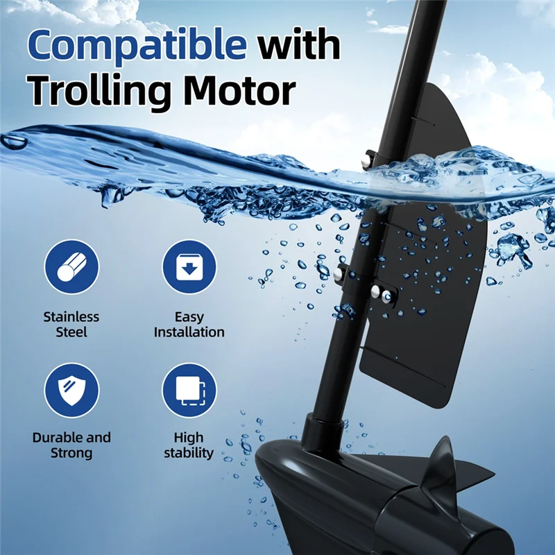 محرك XSXS-التصيد مناسب لملحقات قوارب الكاياك جون - يناسب موديلات الدفع 24-55، يتضمن أفعى مائية نيوبورت لصيد الأسماك كروزية #3