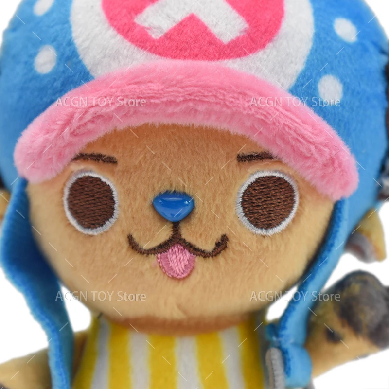 Original One Piece Plush Toys Luffy Chopper Sabo Plush Pendant Doll Stuffed Anime Cute Toy Chopper Doll Cartoon Best Gift