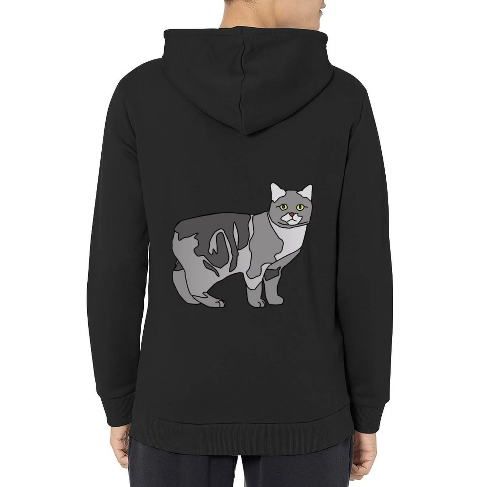 

Manx cat Hoodie men's clothes korean autumn clothes graphic t shirts men men wear hoodie graphic