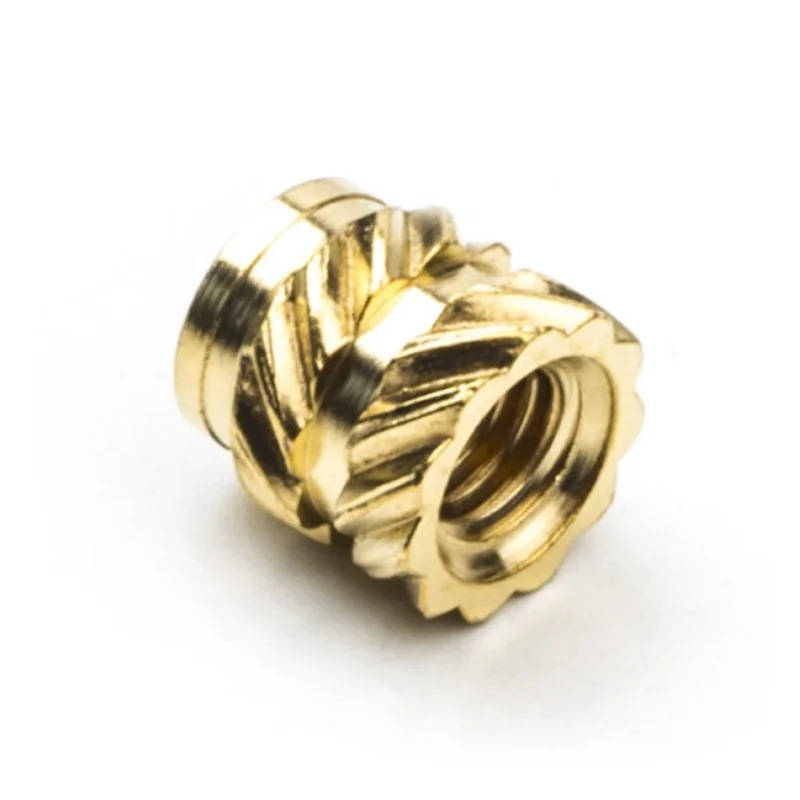 

100Pcs M2 M3 M4 M5 M6 Threaded Insert Press Fit Nut Threaded InsertThermoset Insert for 3D Printed Parts Threaded Bushing