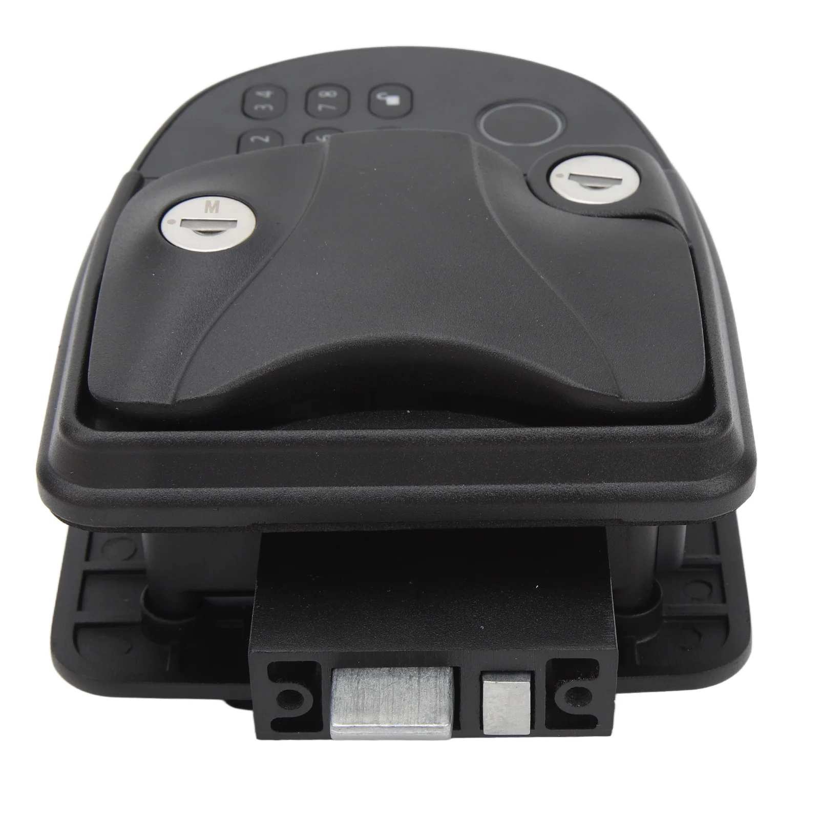 RV دخول بدون مفتاح لوحة المفاتيح التحكم عن بعد الباب قفل رقمي مزلاج مقبض ديدبولت مجموعة ل المعسكر 5th عجلة مقطورة #6