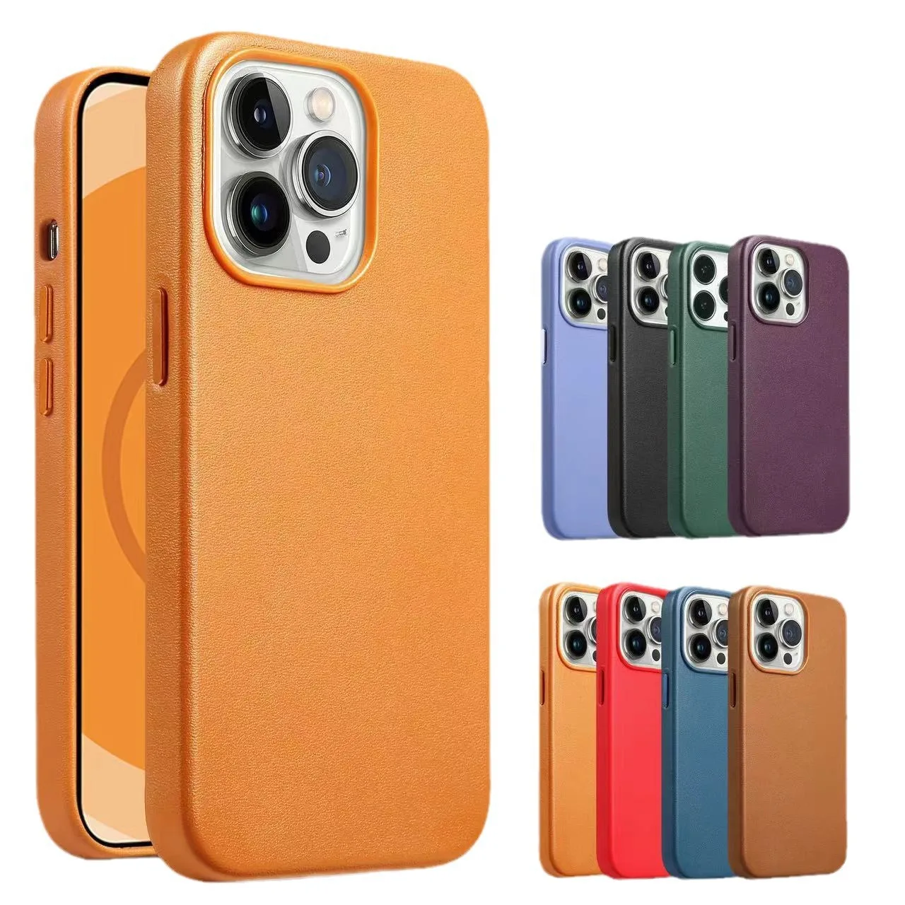 LANGSIDI Brand Clearance Sale Leather Case for iPhone 13 Pro Max 13 Mini 13Pro Full Protective Luxury Back Cover fundas