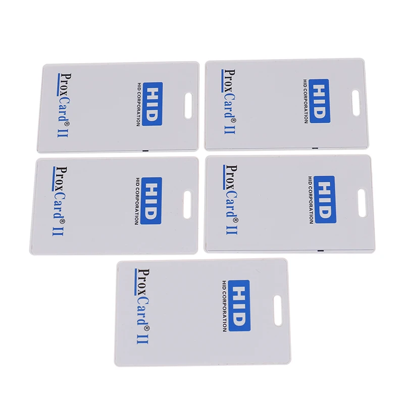 5pcs 125khz HID Clamshell 1326 Access Control Card 26Bit 1326LSSMV Key Fobs