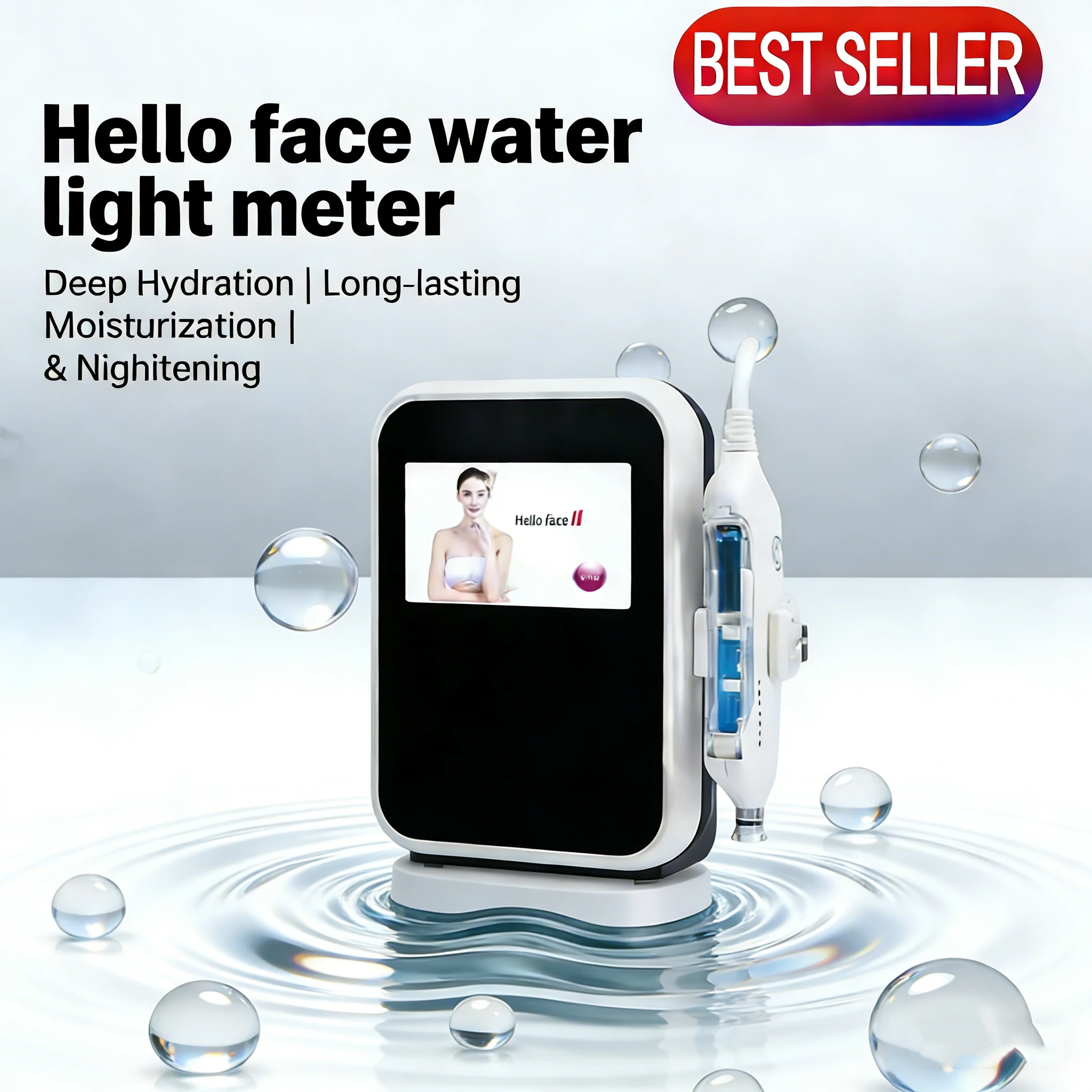 

Hello Face, the Second- Generation Water Light Meter is Used for Moisturizing, Whitening, and Beauty Salons