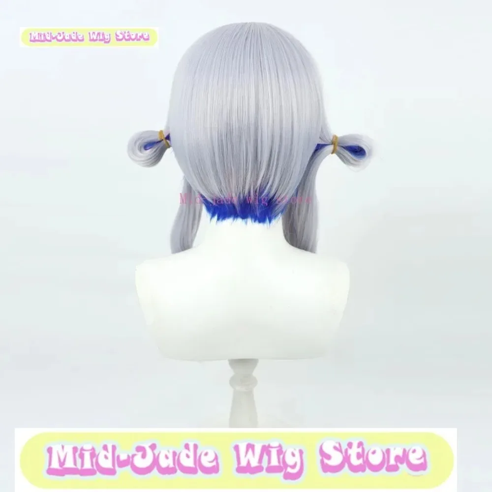 Peruka Mid-jade Wig Store Hololive Kanata Amane, uniform roboczy, peruka do cosplayu, anime, gra, odgrywanie ról, kostium na Halloween, rekwizyty.