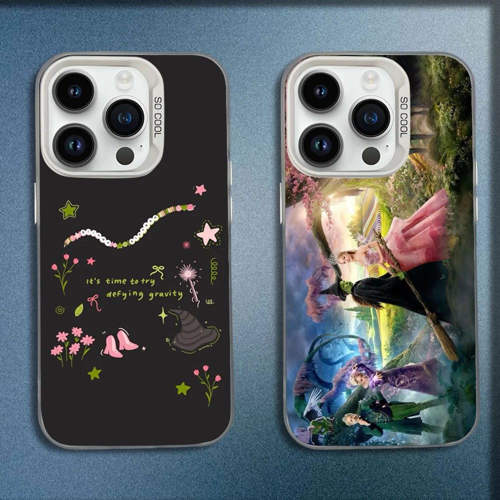 

Film W-Wicked Bad Witch Phone Case For iPhone 16,15,14,13,12,11,Mini,Pro,E,MAX White Candy Matte Shockproof Cover