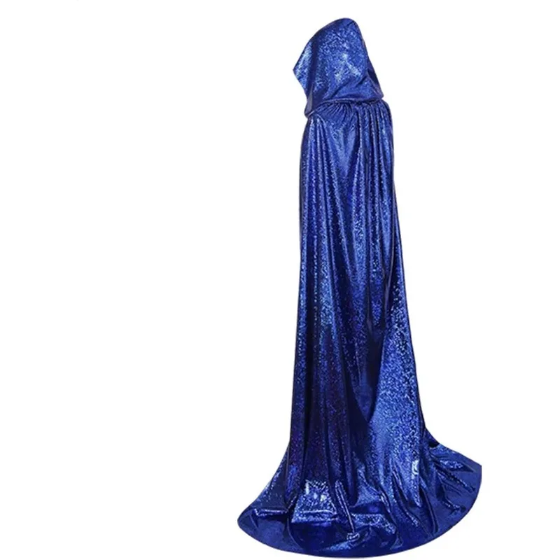 

Хэллоуин змеиная кожа Fini яркое пальто с капюшоном для ролевых игр косплей рыцарь ведьмы принц халат костюм для женщин