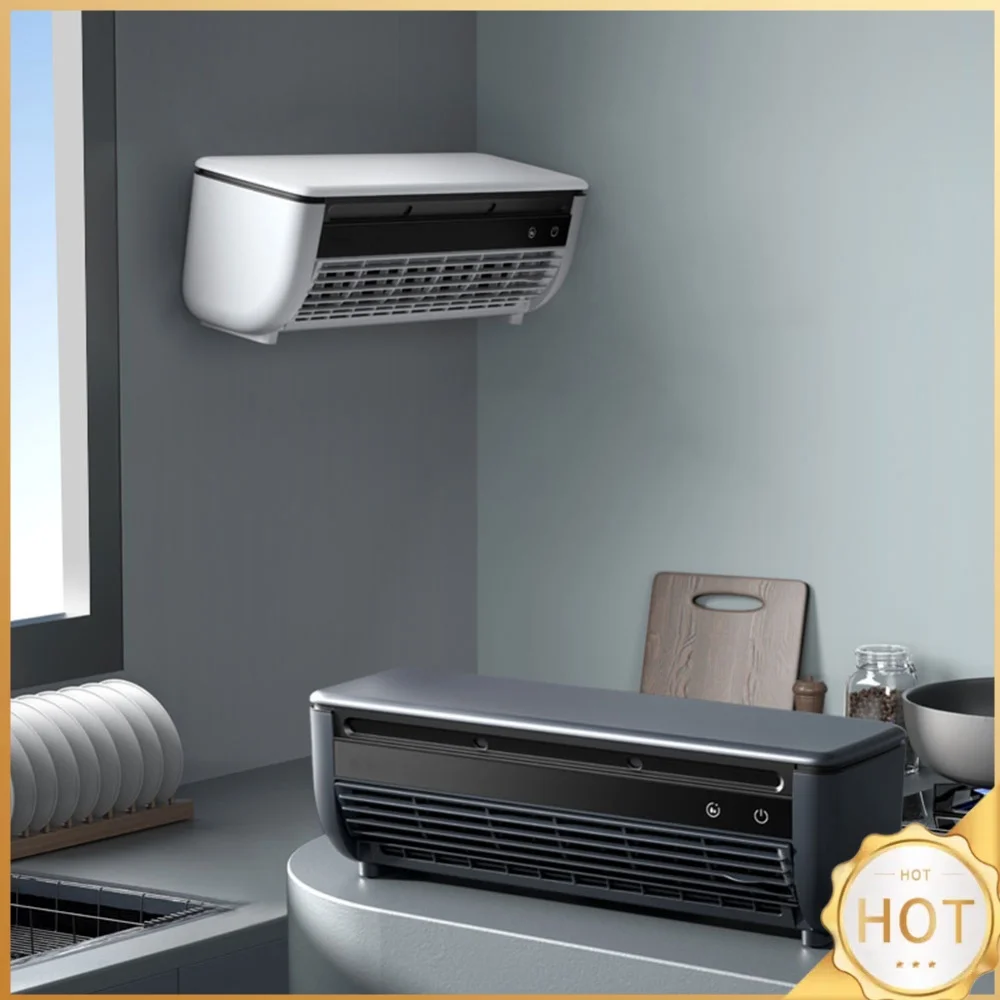 Wall-Mounted Air Cooling Fan 3 Speeds Desk Fan Rechargeable Electric Fan for Home Kitchen Bedroom Office