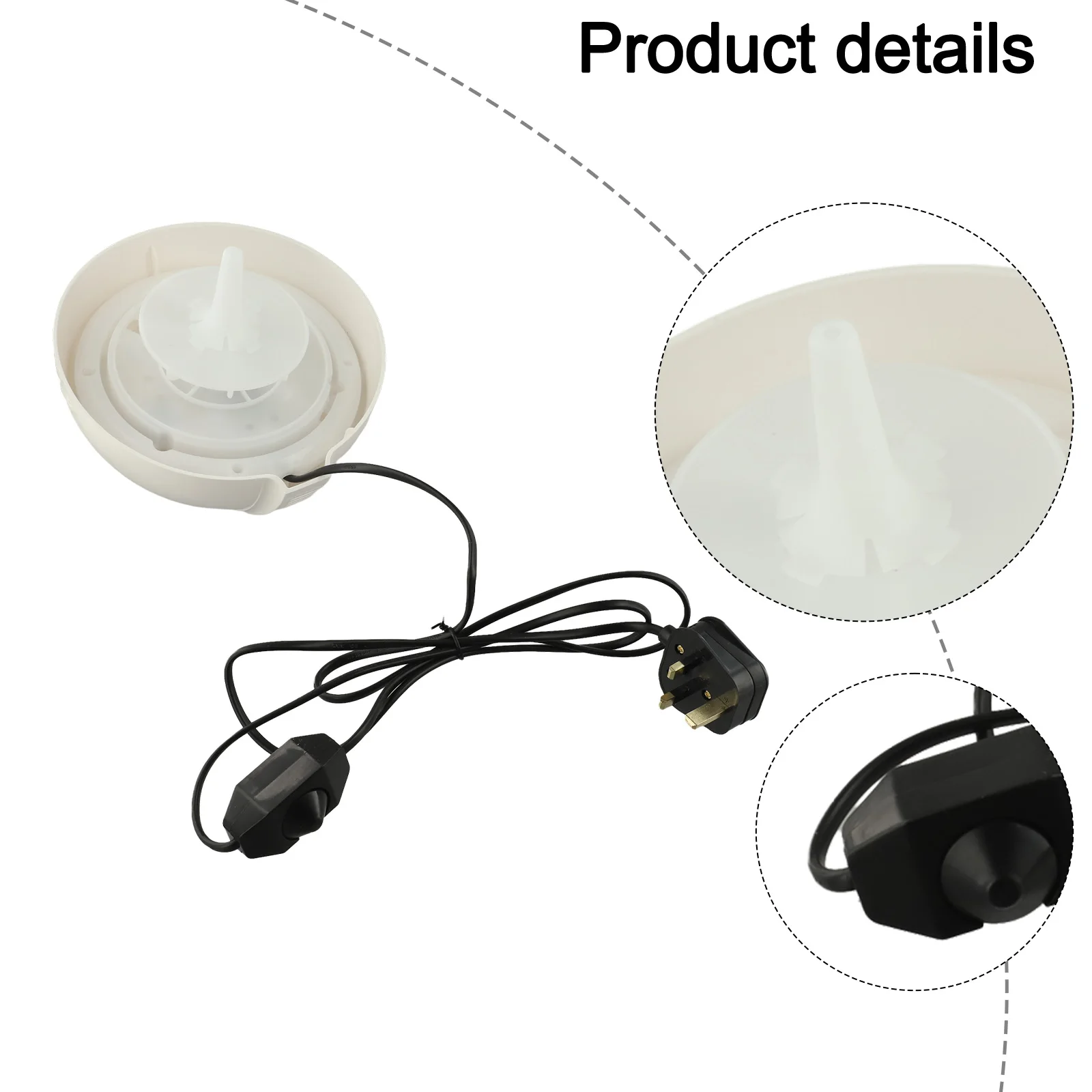 LED付きポータブル空気清浄機,アロマテラピー機能,寝室,家庭,24時間,AC 220V, 10W