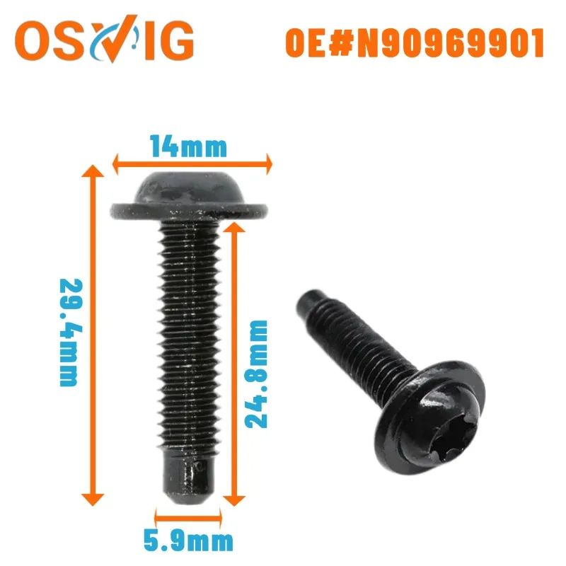 

10PCS OE#N90969901 Applicable to Volkswagen and Audi cornering headlights/front bumper trunk lid/seat backrest fasteners