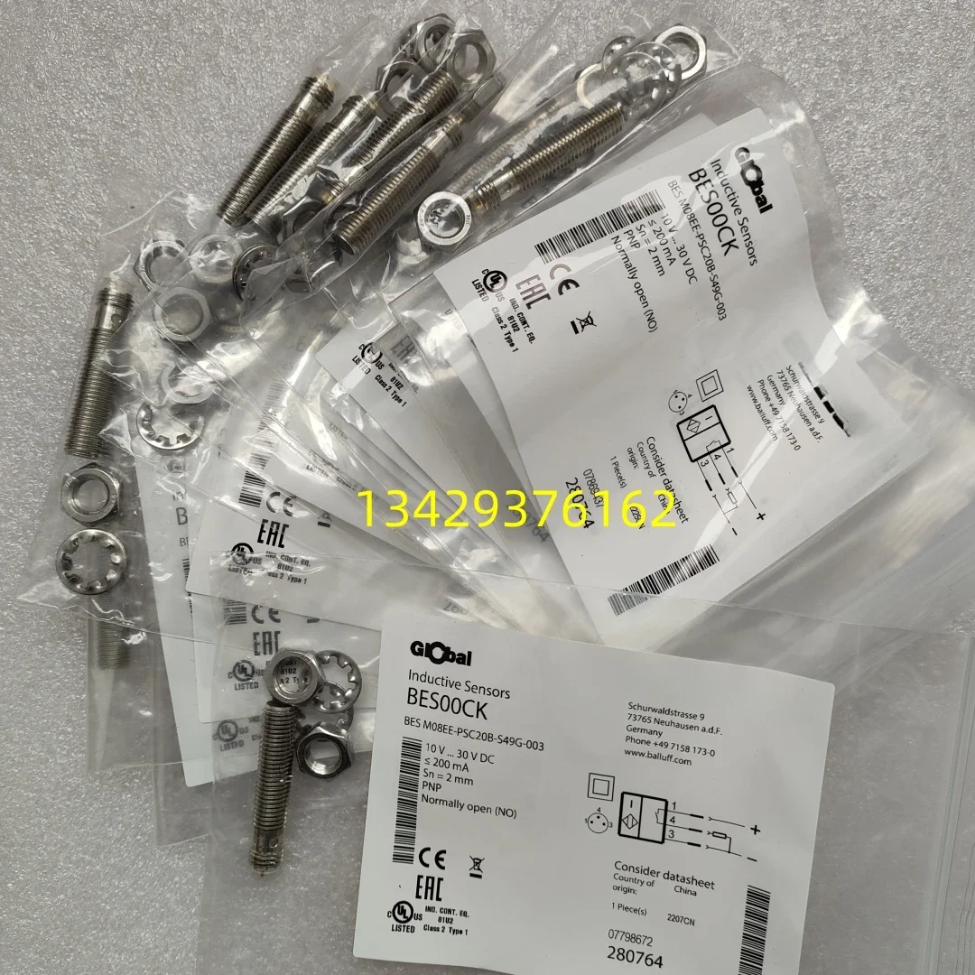 

BES00CK BES M08EE-PSC20B-S49G-003 Spot M8 Proximity Sensor
