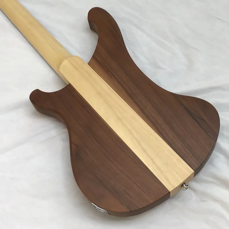 Electric Bass 4003 Brown Maple Back/Side Glossy Polished 4-String Pickup Professional