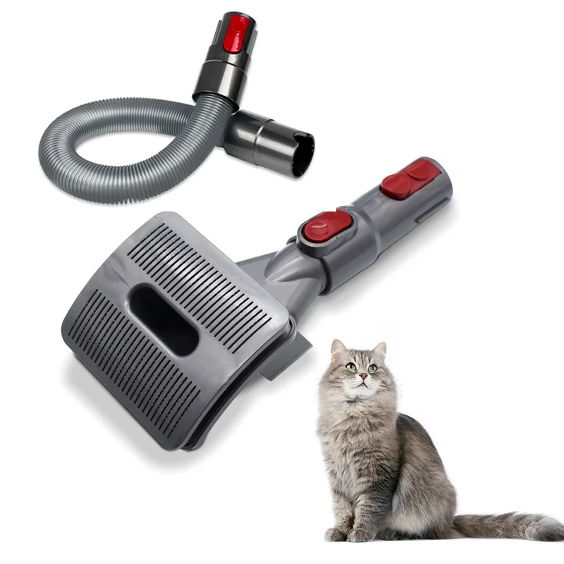 For Dyson V11 V10 V8 V7 V6 V15 Vacuum Clean With Converter Pets Hair Tool For Dyson Pet Grooming Tool Dog Brush Vacuum Cleaner