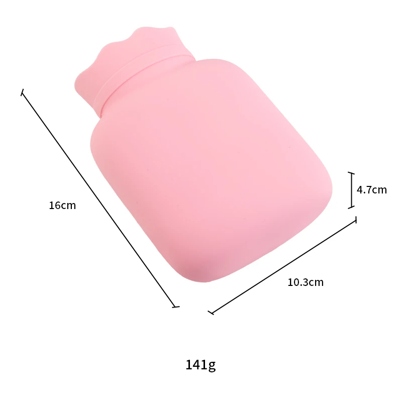 2024 New! 370ml Home Silicone Hot Water Bag - Portable, Durable, Minimalist, Microwaveable & For Water Injection