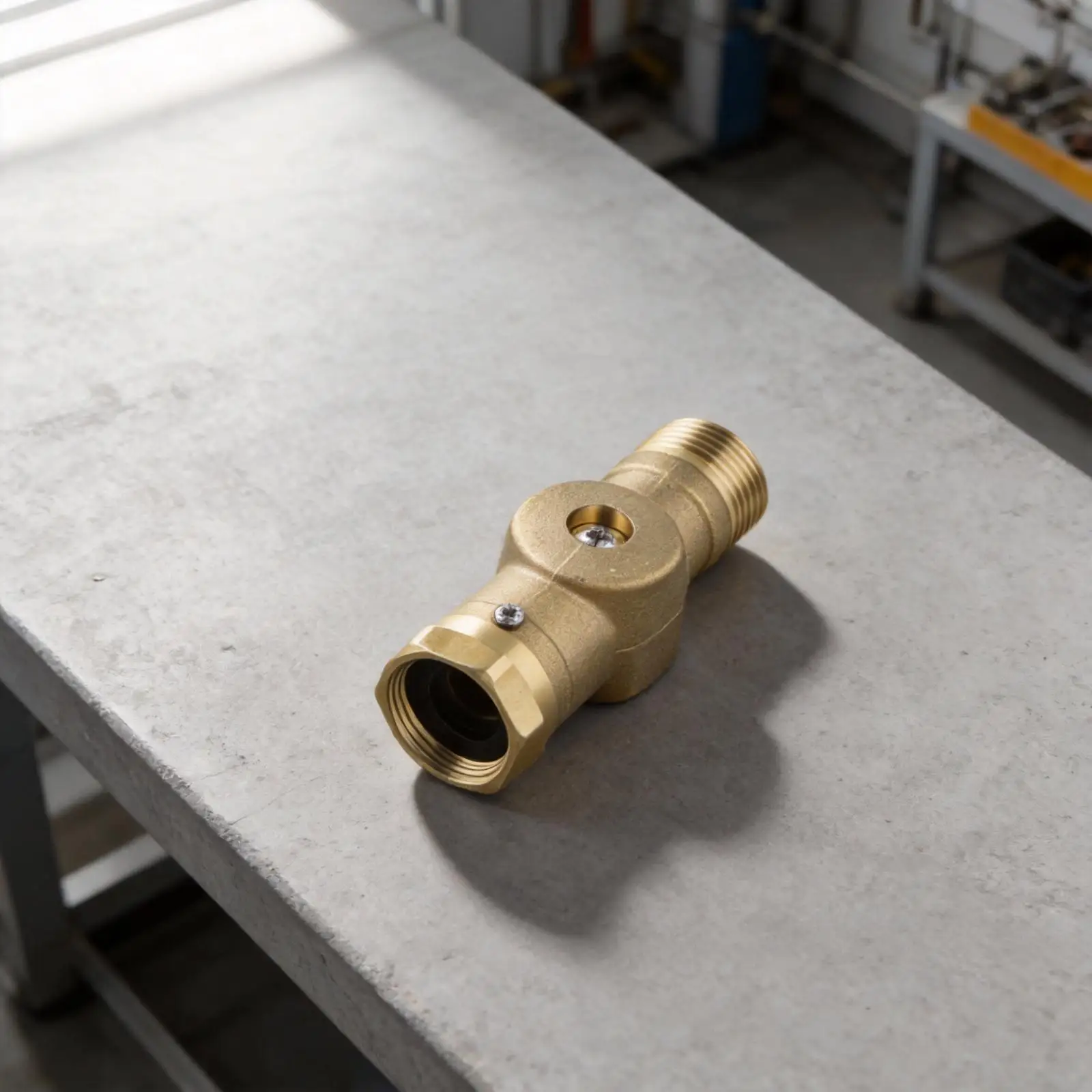 Adjustable Hose Connector Brass Swivel Connector Leak-proof Design O-ring Seal 180 Degree Swivel Connector 6.9*6.7cm