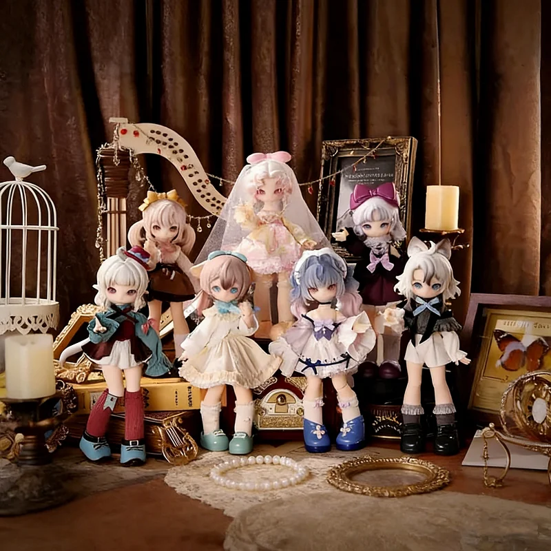 

Новая серия Misya Museum Of The Weird: Коллекционная аниме-фигурка BJD 1/8 в слепой коробке, подвижная, с возможностью позирования, подарок-сюрприз