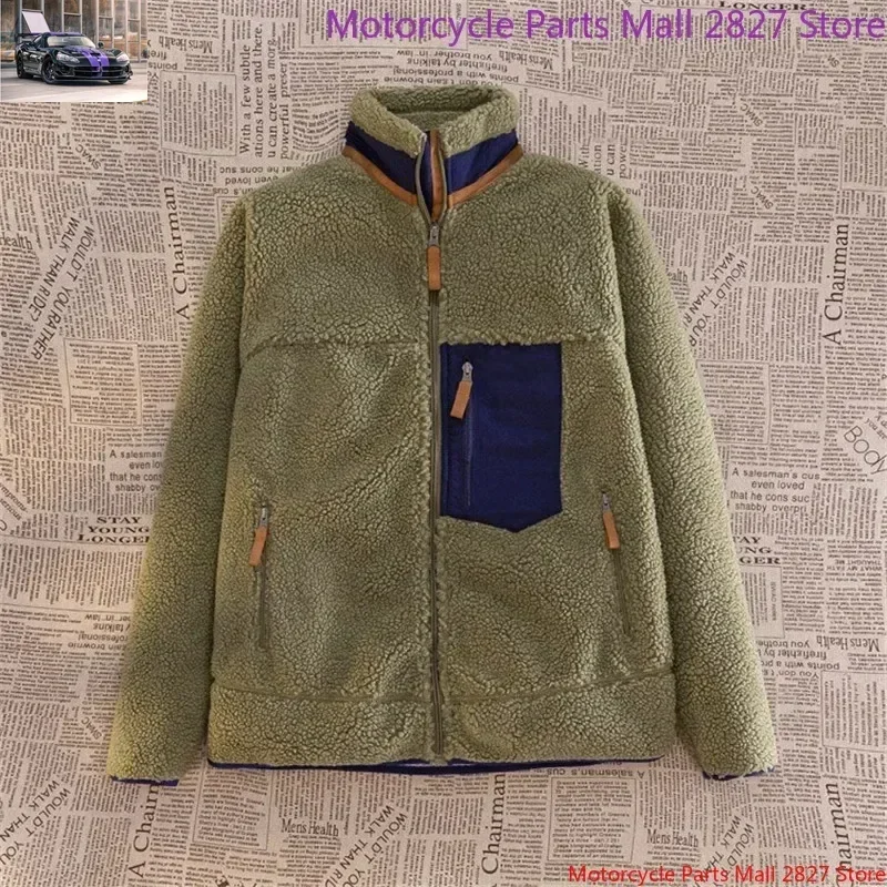 Chaqueta de invierno para motocicleta al aire libre para hombre, suéter, chaqueta de Cachemira, chaqueta de plumón para hombre, resistente al viento, al frío, cálida y cómoda