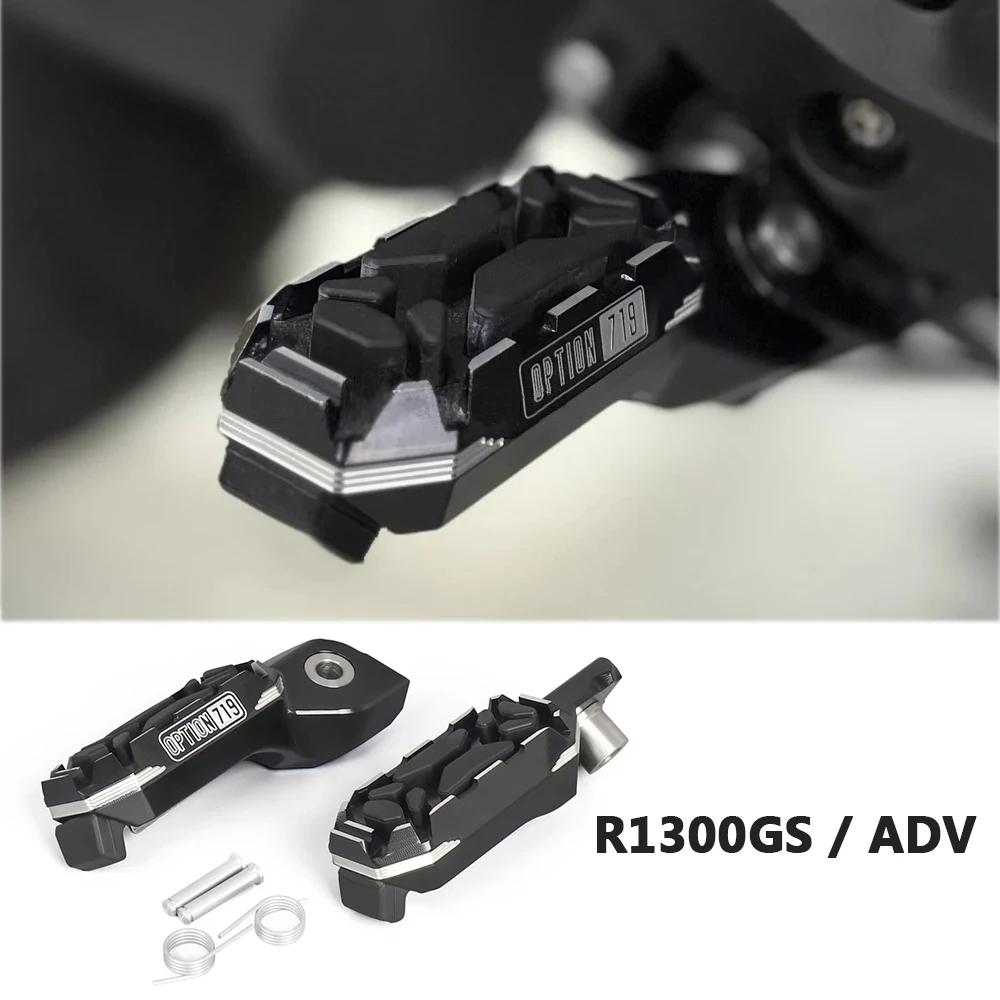 

Motorcycle Accessories Foot Pegs Fit For BMW R1300GS ADV R1300 GS R 1300 GS Adventure 2023 2024 2025 Front Driver Footrests