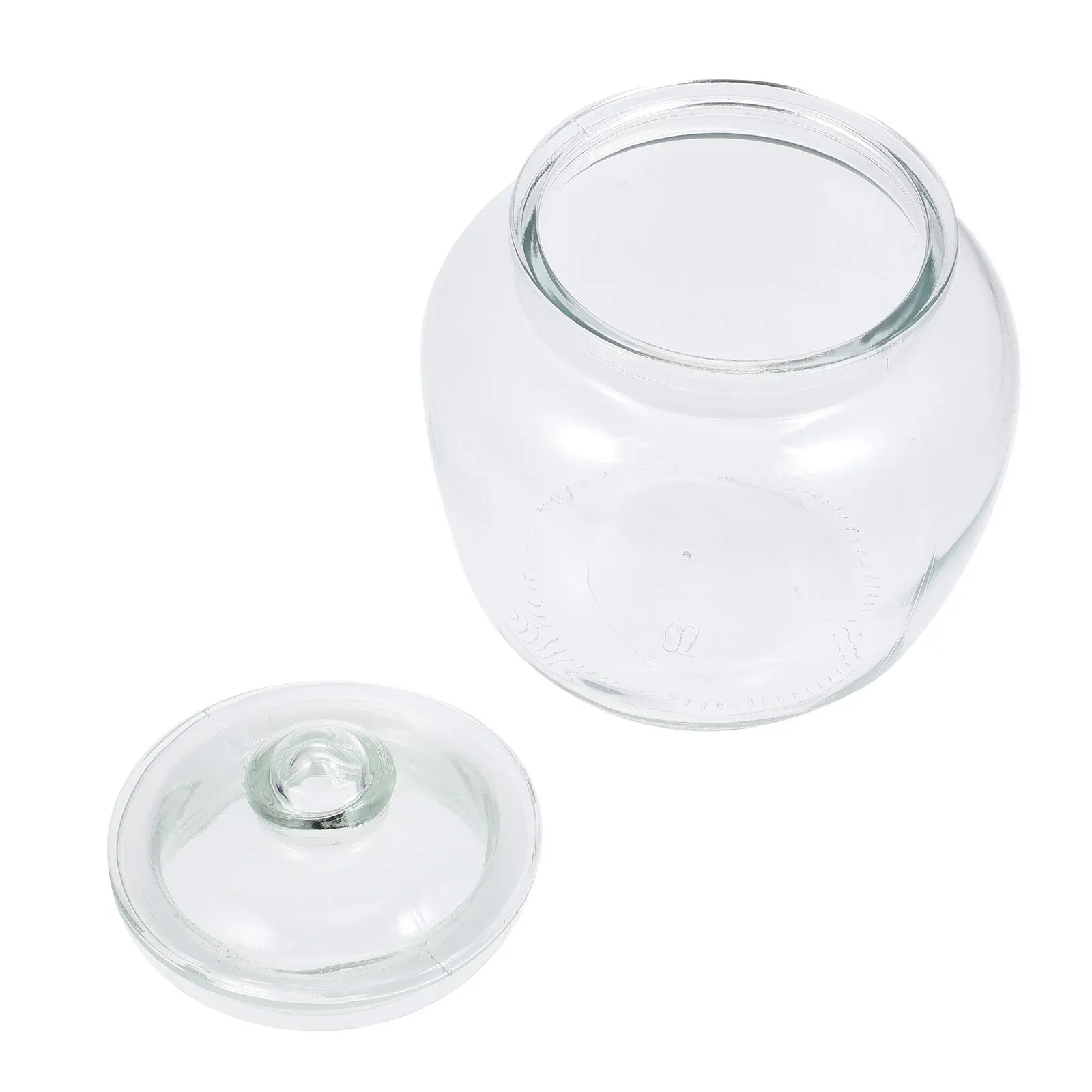 

Pickle Glass Jar Large Capacity Sealed Food Storage Container Grain Holder Kitchen Multi Function Storage Can