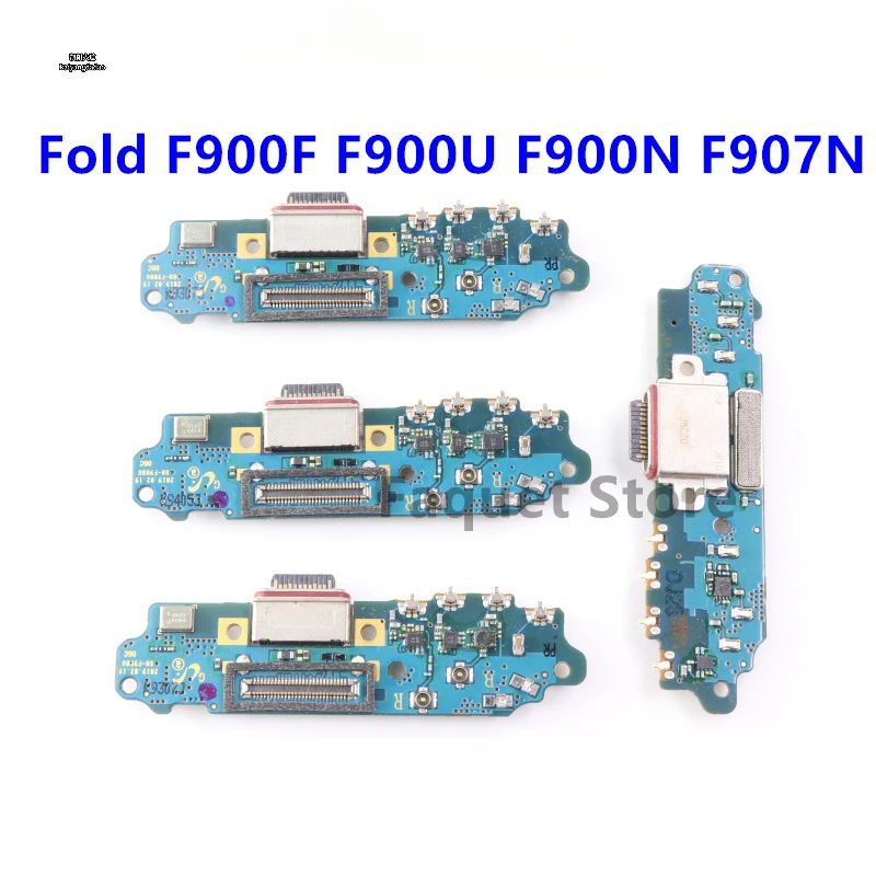 

For Samsung Galaxy Fold F900U F907N USB Port Charger Dock Plug Connector Board FLex Cable SM-F900F Mic Board
