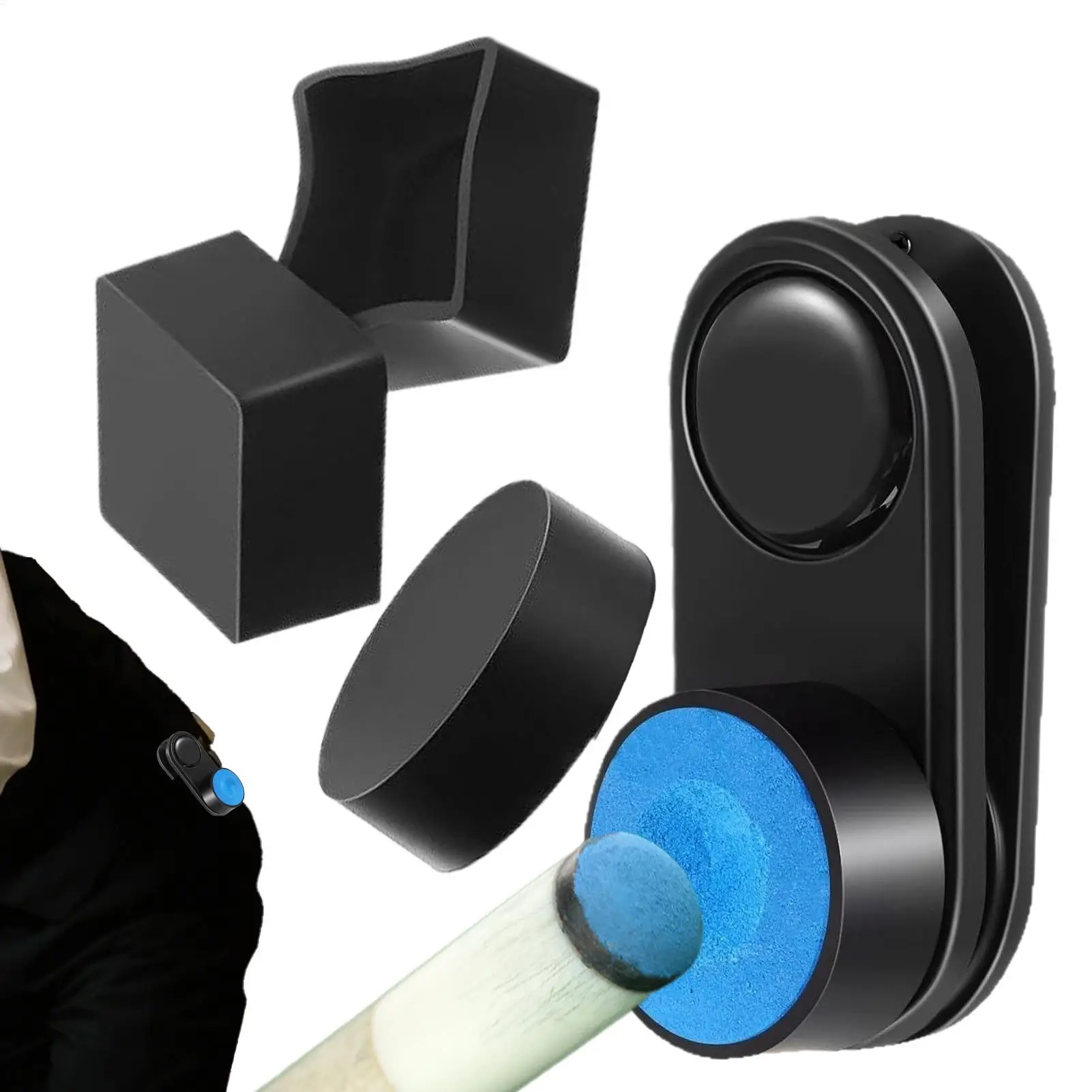 

Магнитный держатель для бильярдного мела для киев, крейда для мела для домашнего бара и игровой комнаты, аксессуары для тренировок в бильярде