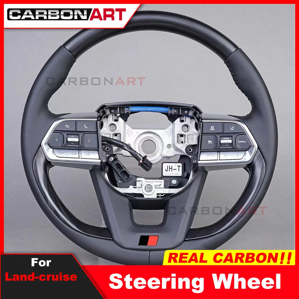 Year 2015+ Real Carbon Fiber Steering Wheel Core For land cruise Model Upgrading Steering Wheel For land-cruise wheel core