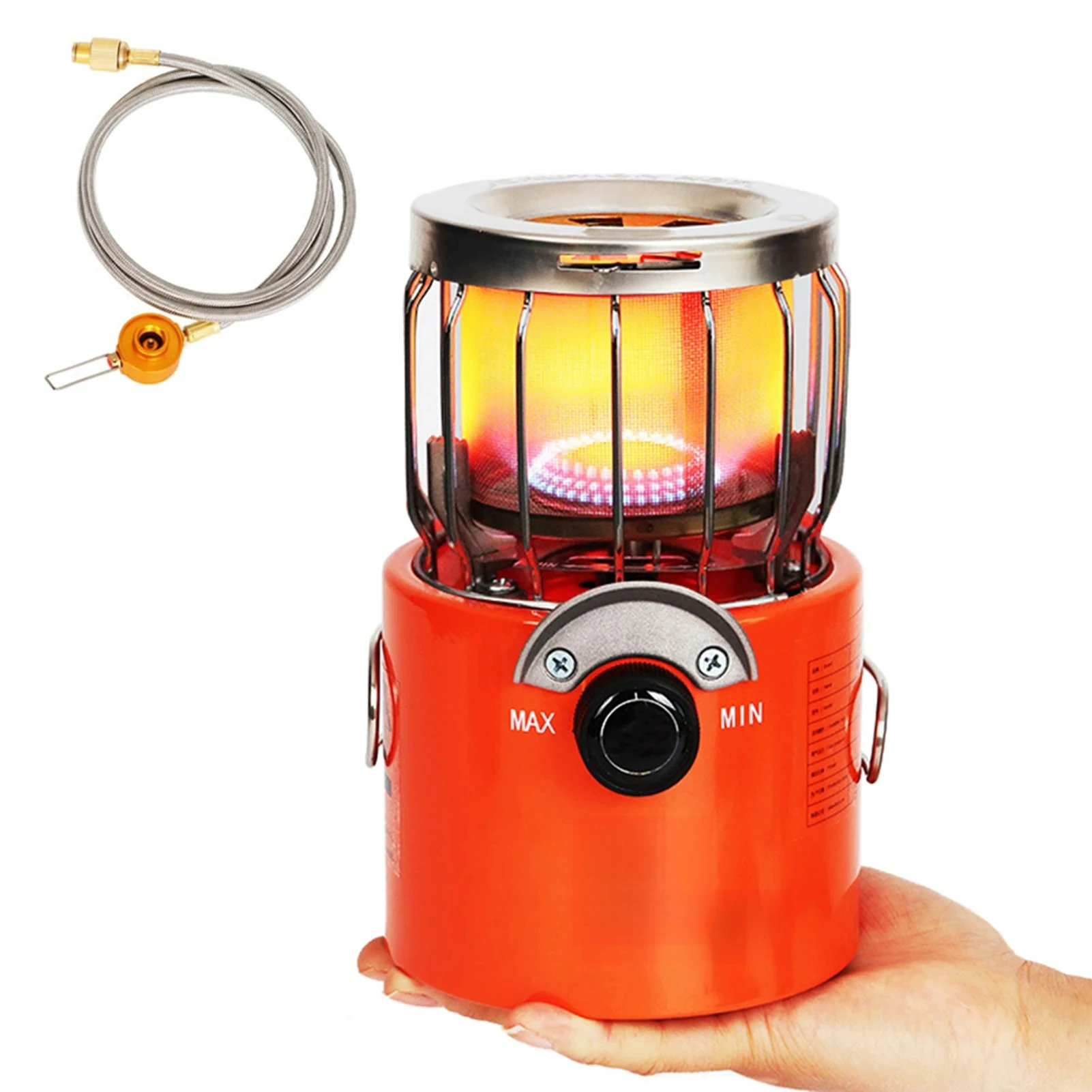 

Portable 2000W With 1M Pipe Outdoor Stove Heating Cooker For Ice Fishing Camping Hiking Tent Gas Heater