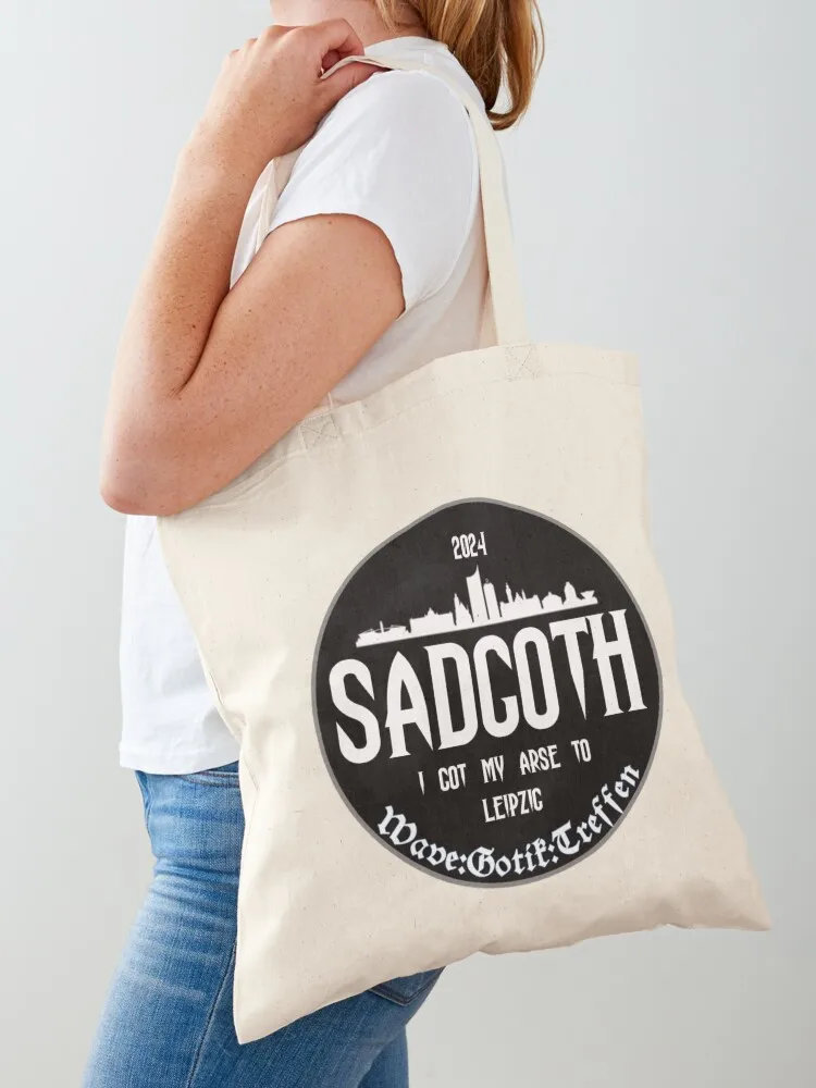 

Sadgoth WGT 2024 Tote Bag custom fabric bag Canvas stote bag reusable shopping bags custom bags