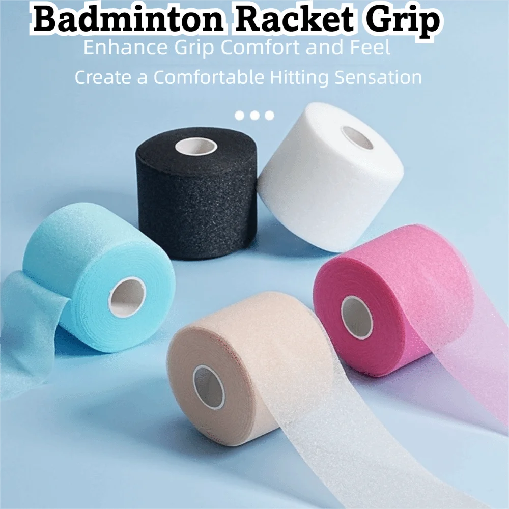 

New Anti-slip Badminton Racket Glue Towel Tape Thickened 7cmx27m Overgrip Tape Sponge Racket Grip Tape Racket