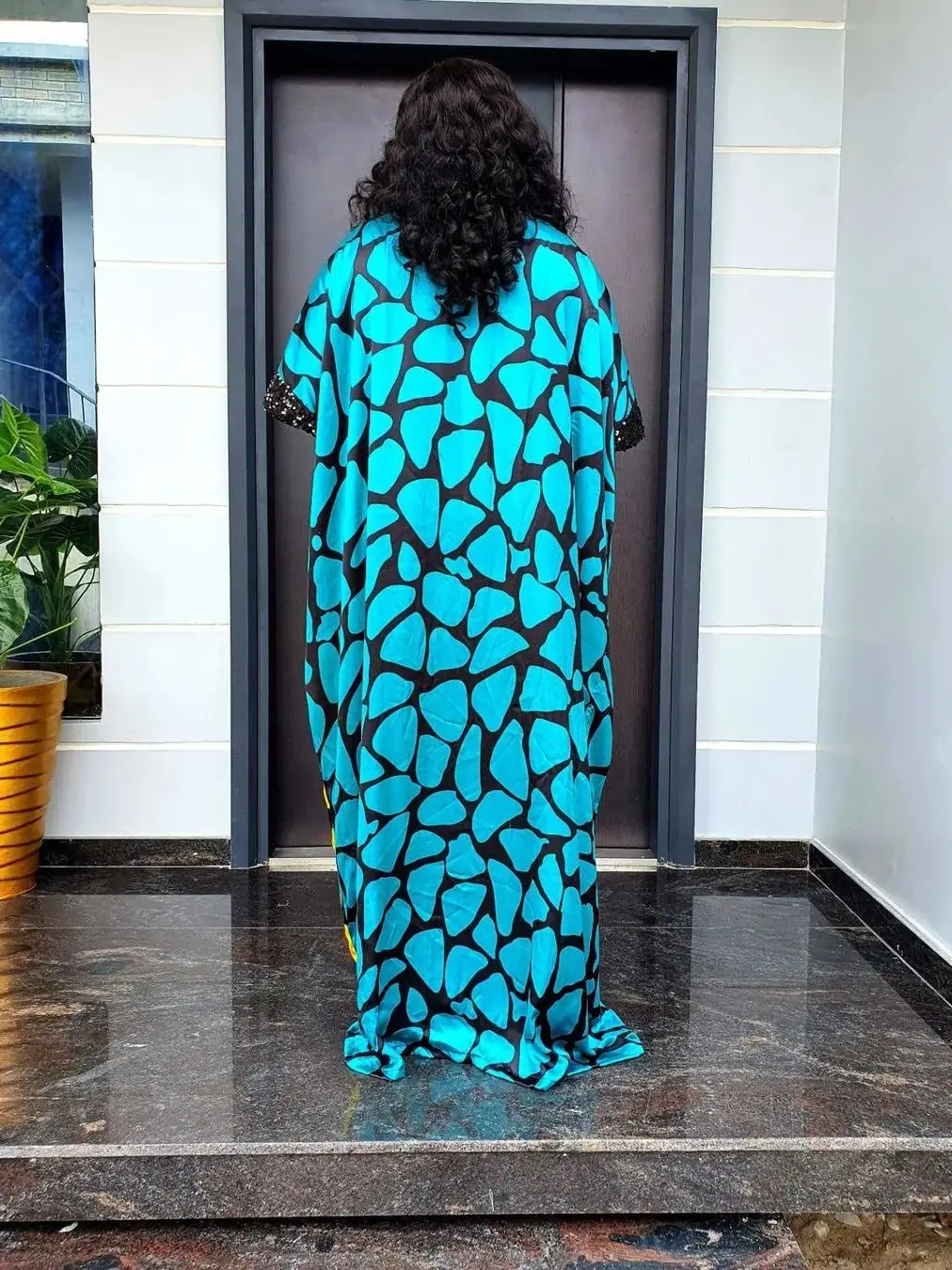 African Dresses for Women Plus Size Africa Clothes Dashiki Ankara Sequin Outfit Gown Kaftan Muslim Wedding Party Long Maxi Dress