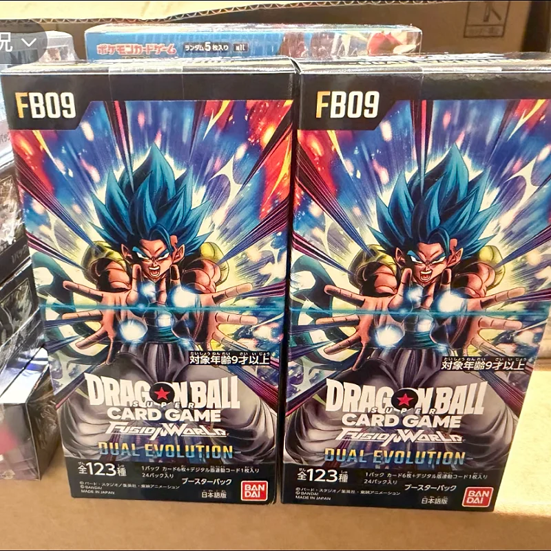 

В наличии: Оригинальный полный набор карт Bandai Dragon Ball Card DUAL EVOLUTION TCG FB09 (дополнительный пакет) – коллекционная аниме-игра, игрушка, подарок