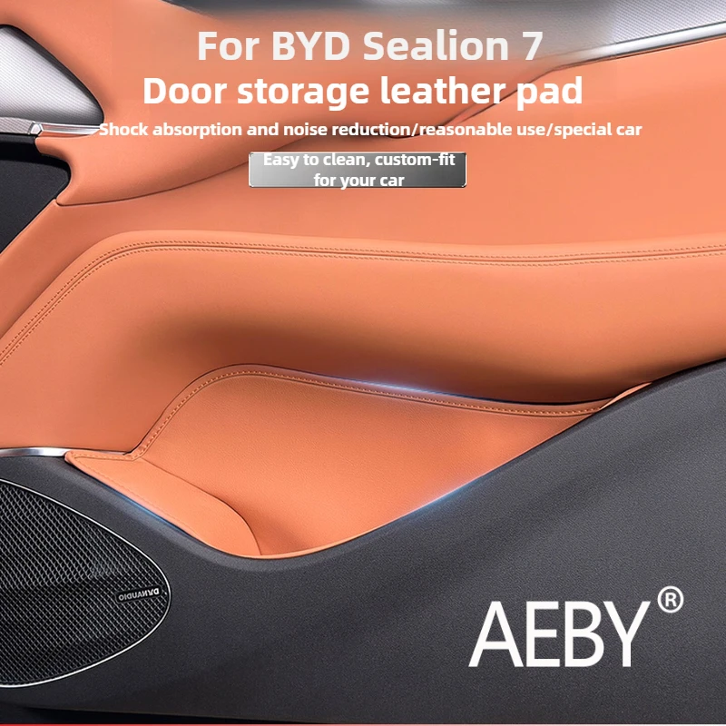 

AEBY For BYD Sealion 7 2024 Car Door Storage Organizer, Car Door Pocket Insert, Anti-Scatter Side Box, Interior Accessories