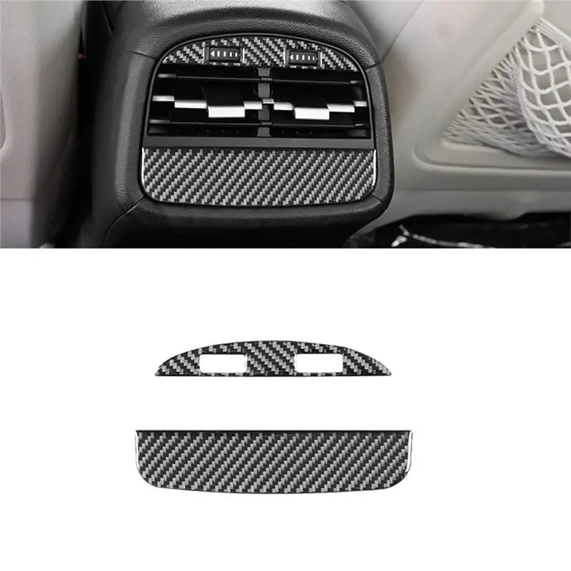 ألياف الكربون الخلفي منفذ الهواء غطاء فتحة التهوية لمازيراتي جيبلي 2014-2022 الملحقات الداخلية #4