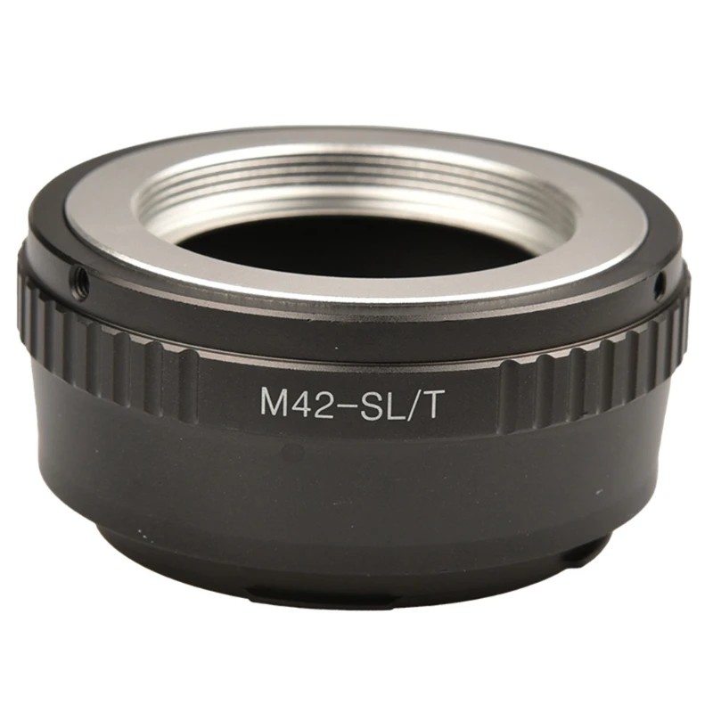 

Metal Lens Adapter Ring Portable Aluminum Alloy Lens Adapter Ring M42 Mount to T CL SL Mount for Leica Camera Dropship