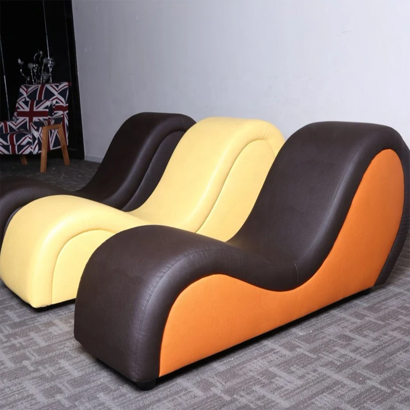 Clubhouse Appealing Sofa Couple Chair S-shaped S Stool Hotel Furniture Prefabricated House for Living Room Home Luxury