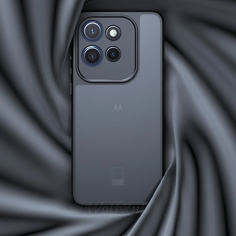 Für Moto Edge 50 Neo Fall Abdeckung Motorola Moto Edge 50 Neo Capas Telefon Stoßstange Matt Matt