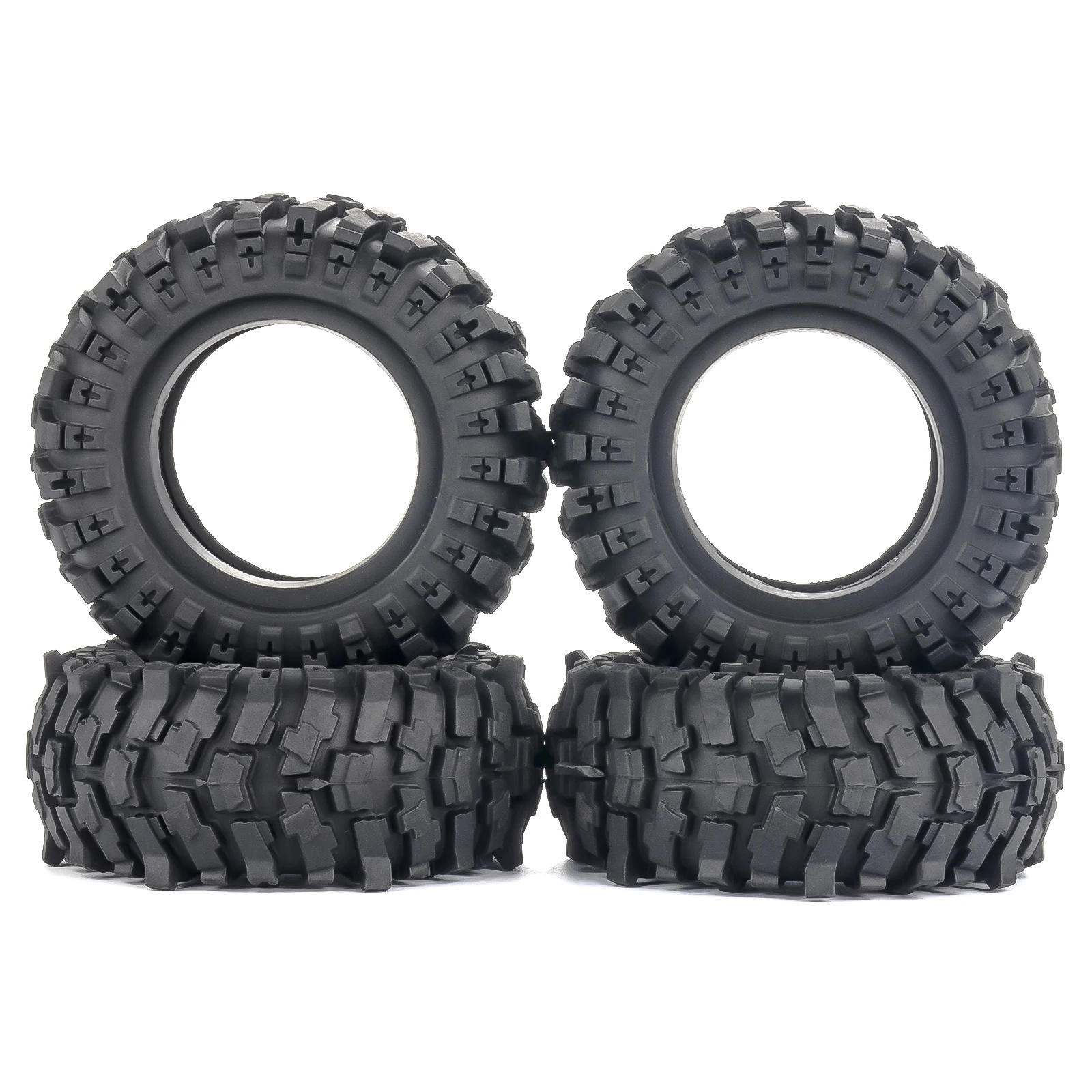 PYFORE 1,9 Zoll 84x34mm 4 Stück Kletterreifen für 1/12 RC Modellauto Crawler Zubehör – Detail 2