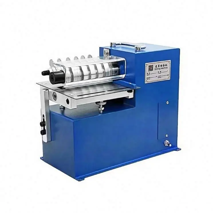 High Quality Leather Production Machinery Belt Slitting Machine Rubber Belt Cutting Machine