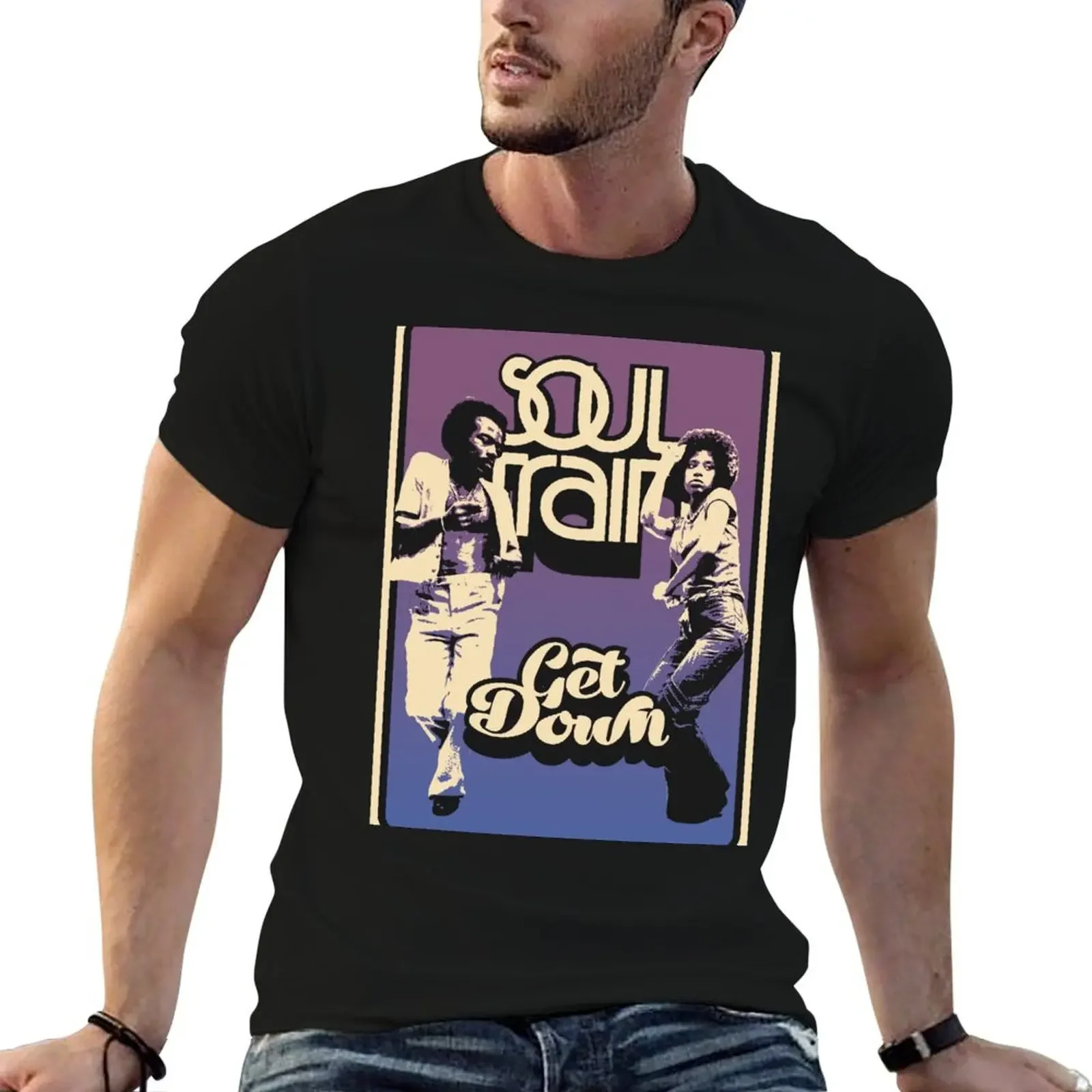 

Soul Train T-Shirt customs design your own graphics clothes for men