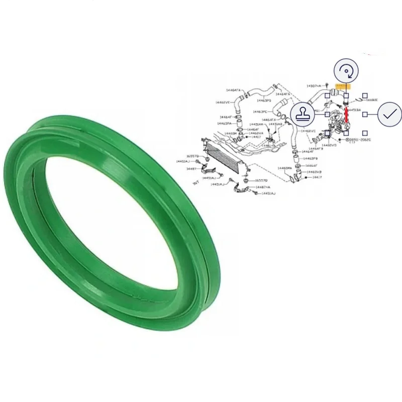 14460BB30C Turbo Intercooler Hose Gasket For Nissan Qashqai Qashqai+2 1.5 DCi Diesel 2006 2007 2008 2009 2010 2011 2012 2013