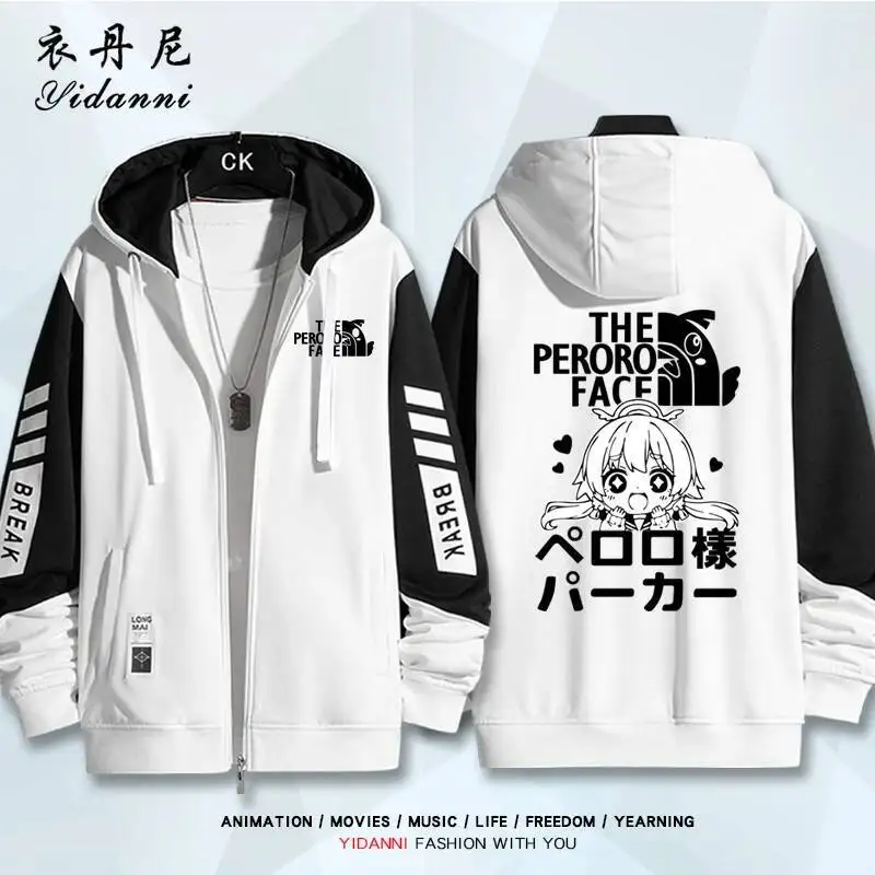 

2025 Blue Archive A.R.O.N.A, Hifumi Azitani Costum Long Sleeve Print Jacket Zipper Hoodie Women Men Fashionhooded Costumescouple
