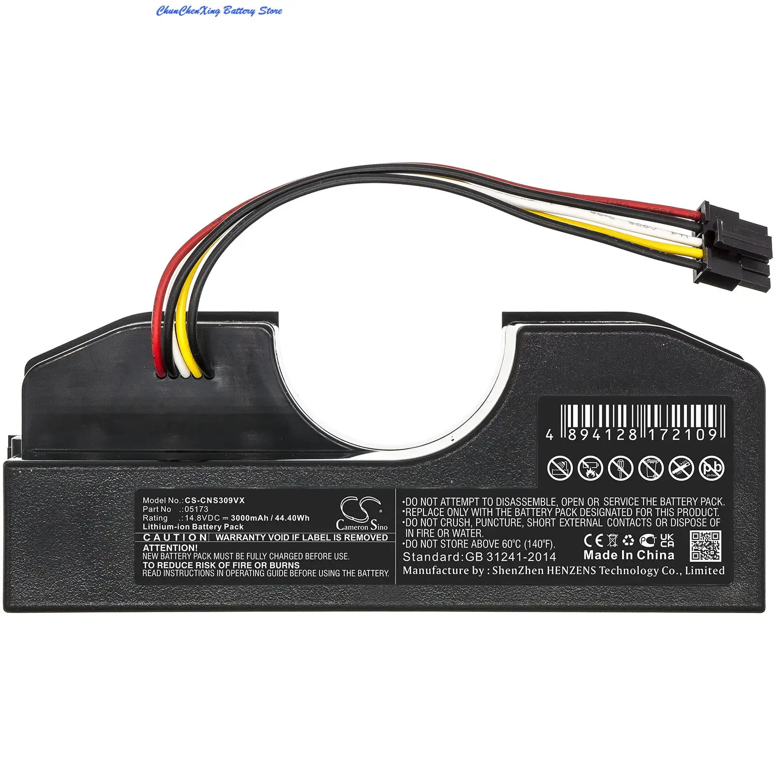 

Cameron Sino 14.8V 3000mAh Vacuum battery for CECOTEC CONGA 3090