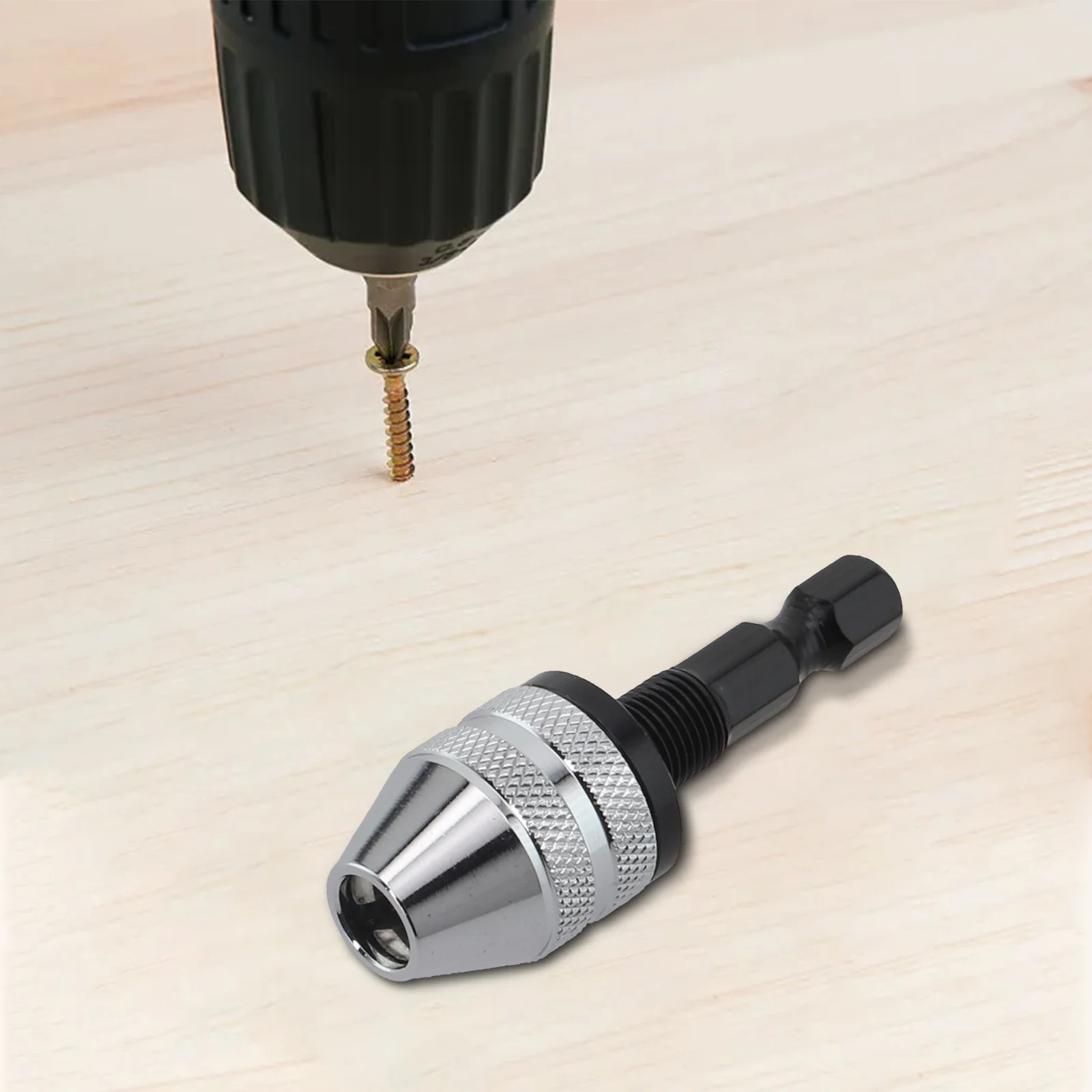 High Quality Flat Tail Collet Flat Tail Chunk Adjustable Easily Locks Onto Electric Grinding Chuck Hexagonal Handle