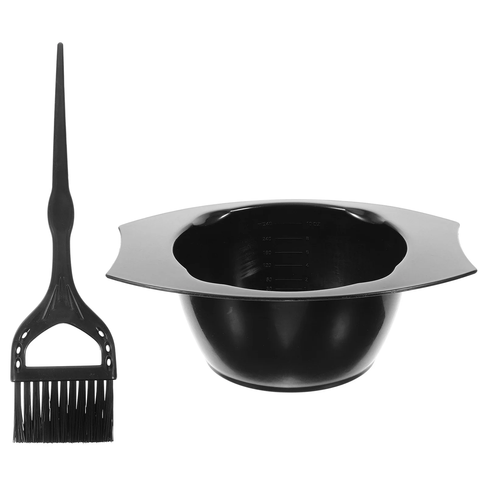 

1Set Hair Coloring Tools Kit Safe Lightweight Hair Dye Brush Mixing Bowl Salon Use Practical Durable Dyeing Accessories