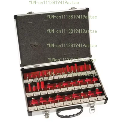 NEW 35PC 8mm Shank Carbide Router Bit Set Wood Woodworking  Trimming Knife Forming Milling Carving  Tools