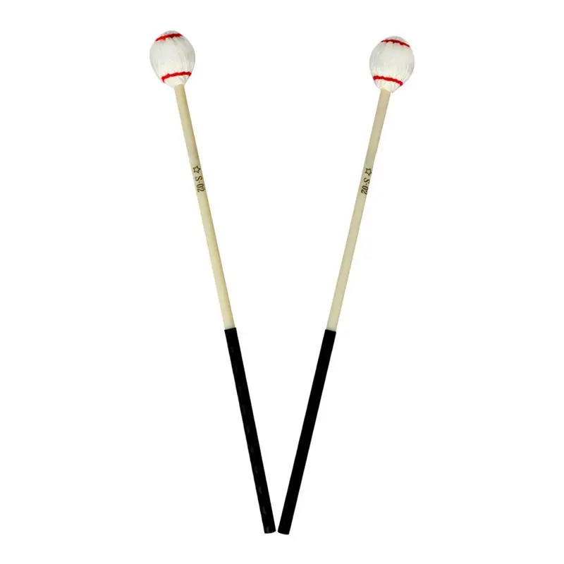 ABST Marimba Mallet White Marimba Hammer Drum Stick Drum Hammer Circle White Percussion Instrument Accessories view 3