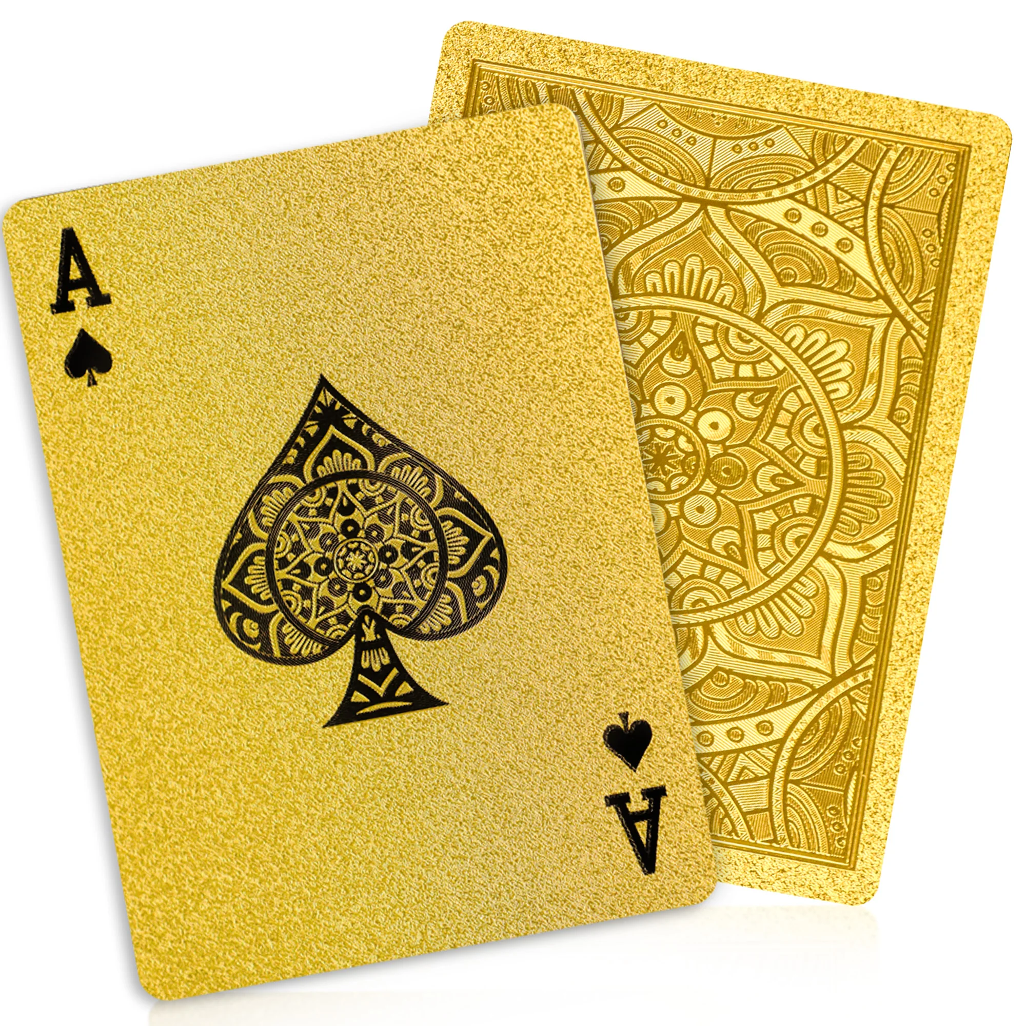 

Игральные карты Gold Size | Набор пластиковых водонепроницаемых карт для покера (1/2/4 шт.) | Профессиональные настольные игры | Подарок для взрослых на праздники, для отдыха