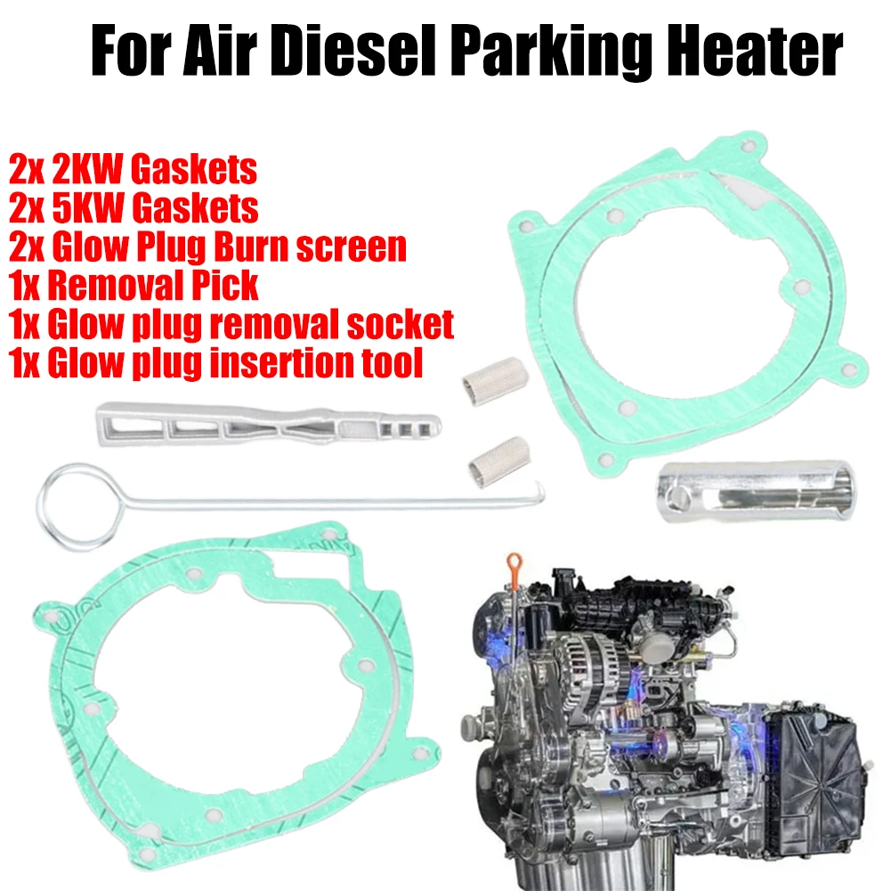 Efficient Heating Air Diesel Heater Parts 2KW 5KW Heater Kit Enhanced Heater Efficiency Perfect Fit Components